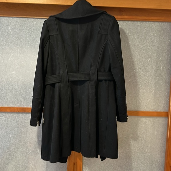 Belted wool blend coat - Picture 6 of 6